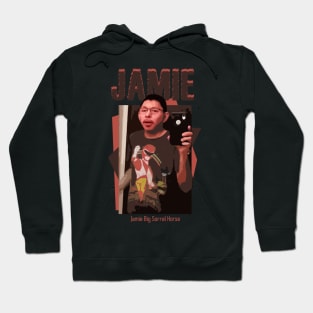 jamie big sorrel horse Hoodie